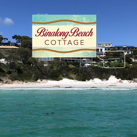Binalong Beach Cottage Beachfront At Bay Of Fires Next To Restaurant Binalong Bay Eksteriør bilde