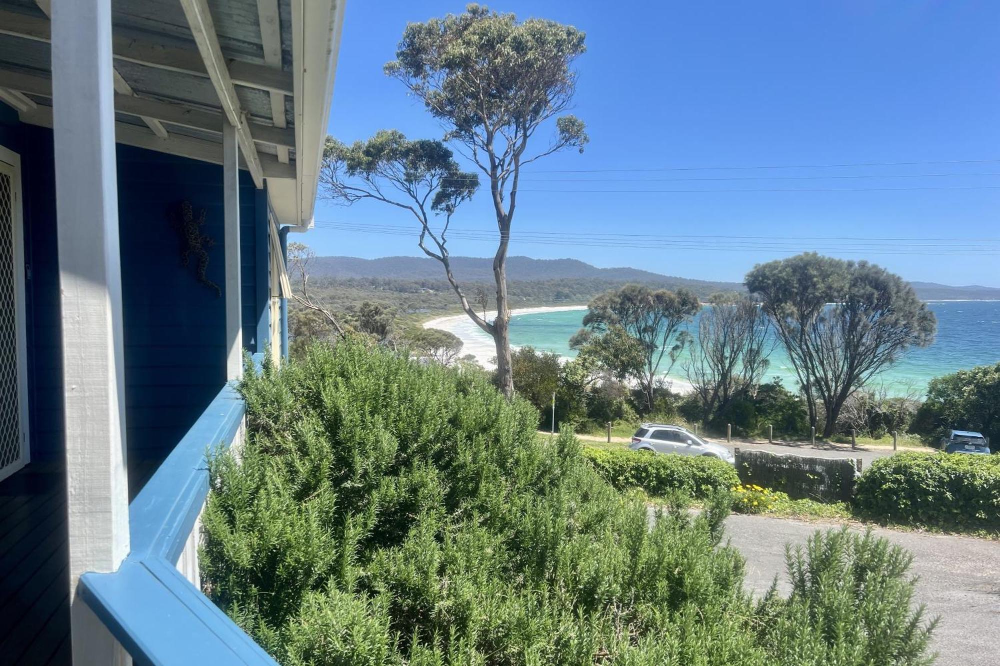 Binalong Beach Cottage Beachfront At Bay Of Fires Next To Restaurant Binalong Bay Eksteriør bilde