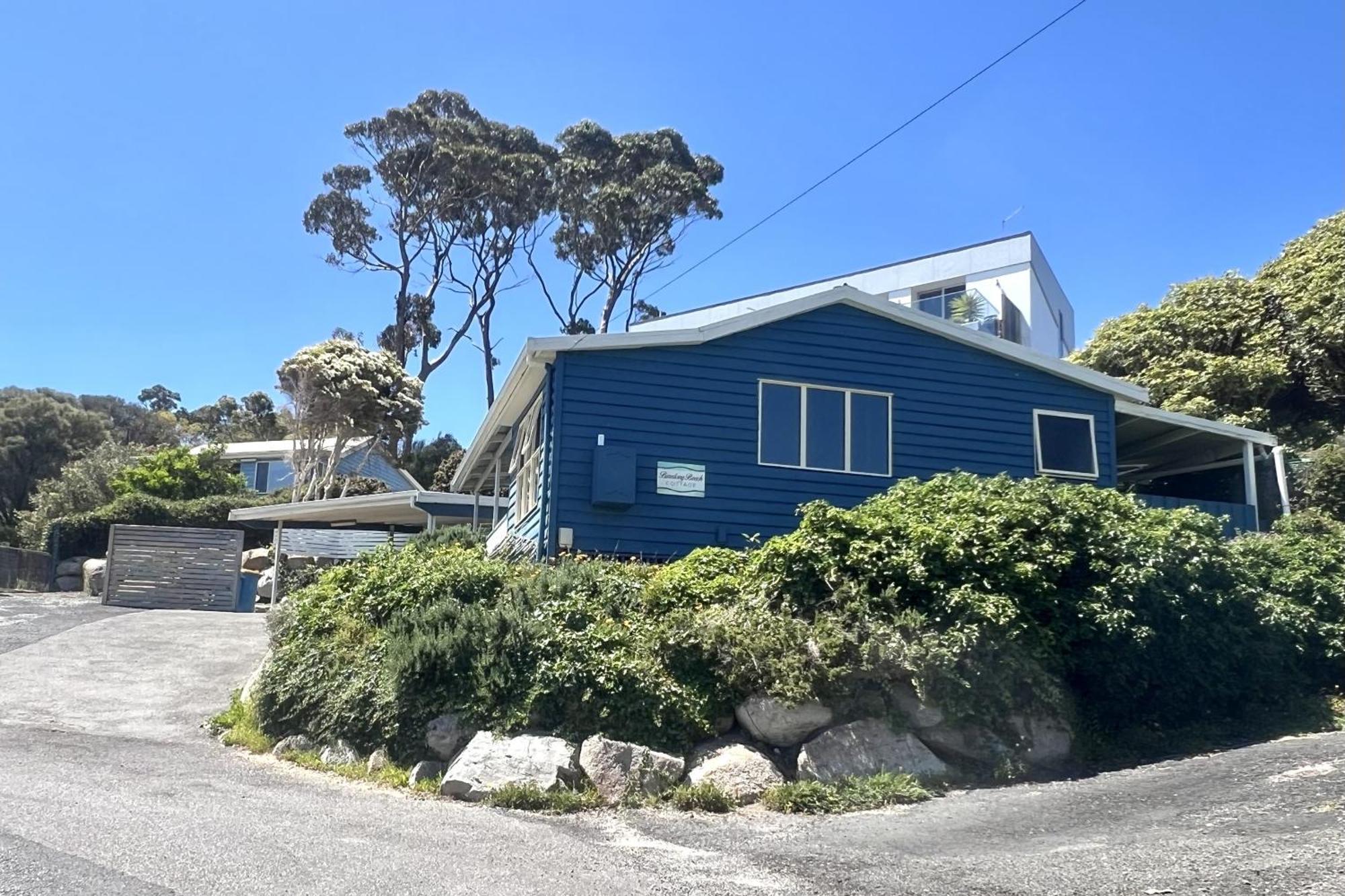 Binalong Beach Cottage Beachfront At Bay Of Fires Next To Restaurant Binalong Bay Eksteriør bilde